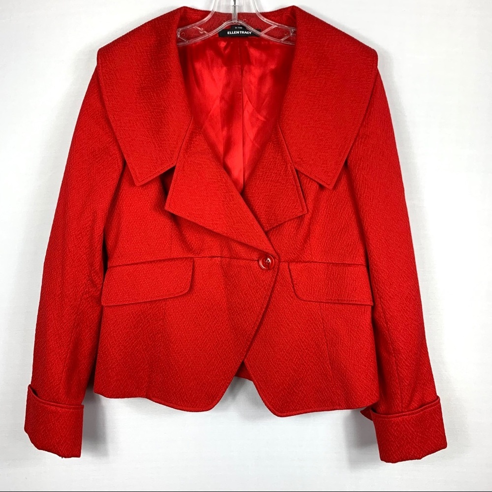 Ellen Tracy Textured Blazer